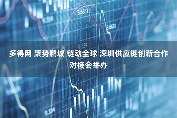 多得网 聚势鹏城 链动全球 深圳供应链创新合作对接会举办